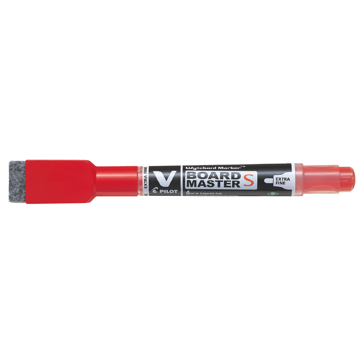 Pilot whiteboard marker V-Board S EF with eraser and magnet