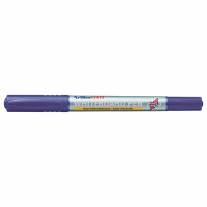 Artline Whiteboard marker Blå Artline 2i1 Whiteboard Marker 541T 1 stk