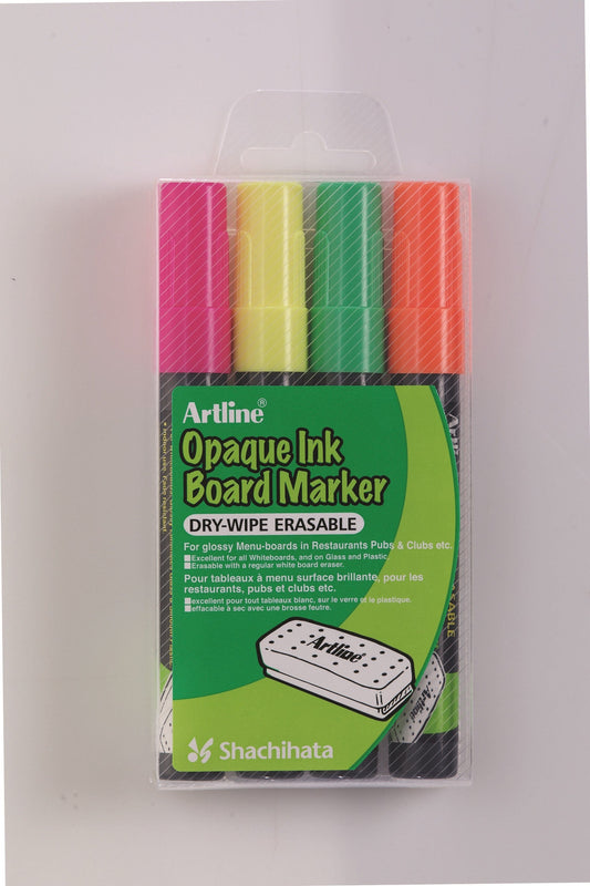 Edding Flipchart marker Artline Opaque marker sæt 4 stk.