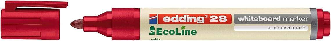 Edding Whiteboard marker Rød Edding 28 Ecoline whiteboard marker
