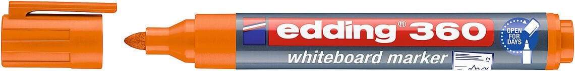 Edding Whiteboard marker Orange Edding 360 whiteboard marker