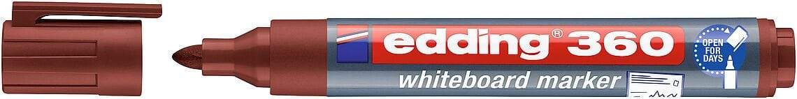 Edding Whiteboard marker Brun Edding 360 whiteboard marker