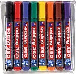 Edding Whiteboard marker 8 stk Edding 360 Whiteboardmarker sæt