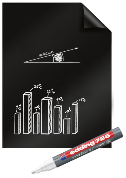 Legamaster Whiteboard Magic-Chart Folie Whiteboard rulle