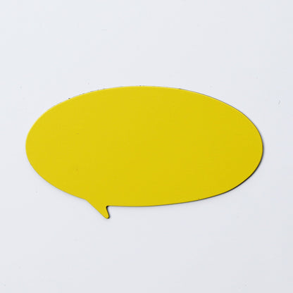 Leantools Magnetplade Magnetsymbol taleboble 9x5 cm
