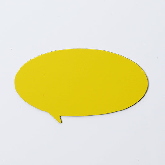Leantools Magnetplade Magnetsymbol taleboble 9x5 cm