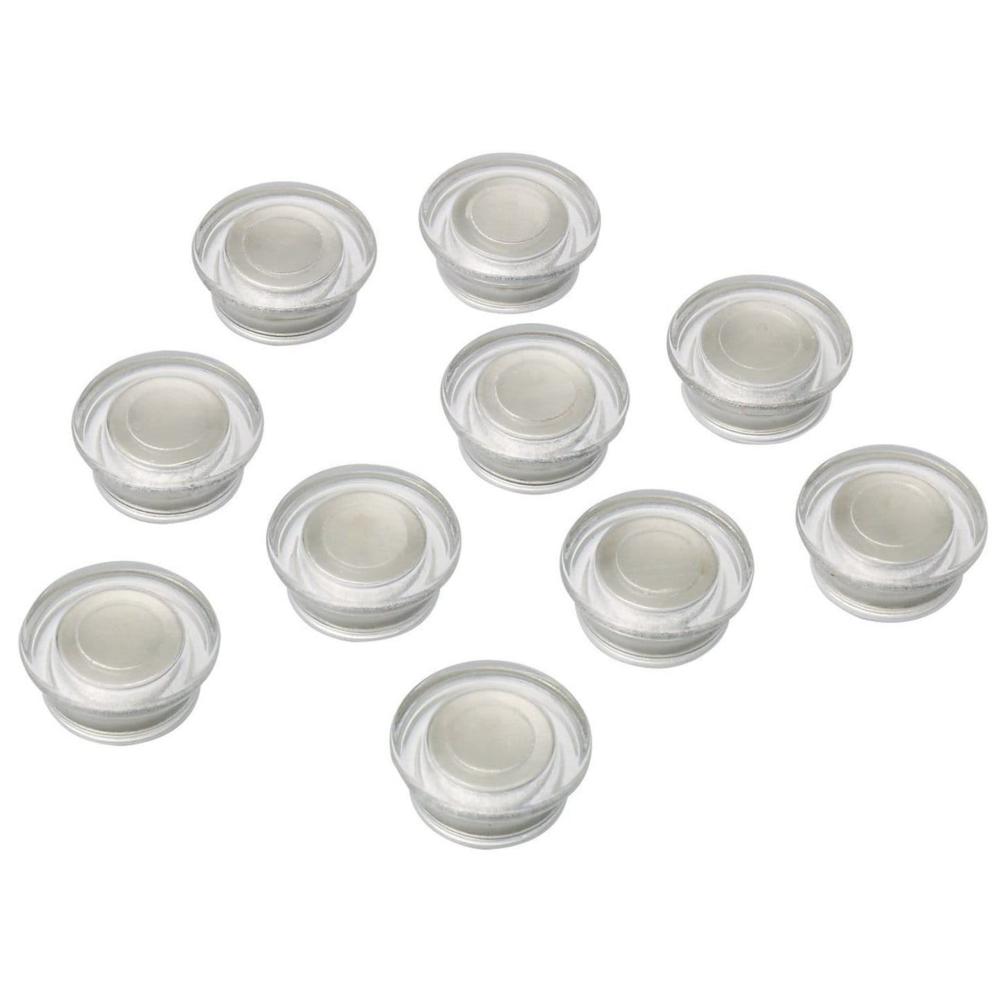 Leantools Magnet Nobo Glastavle magnet klar 10 stk pakke