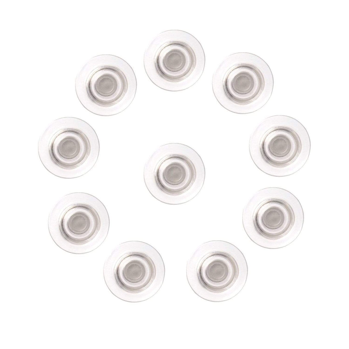 Leantools Magnet Nobo Glastavle magnet klar 10 stk pakke