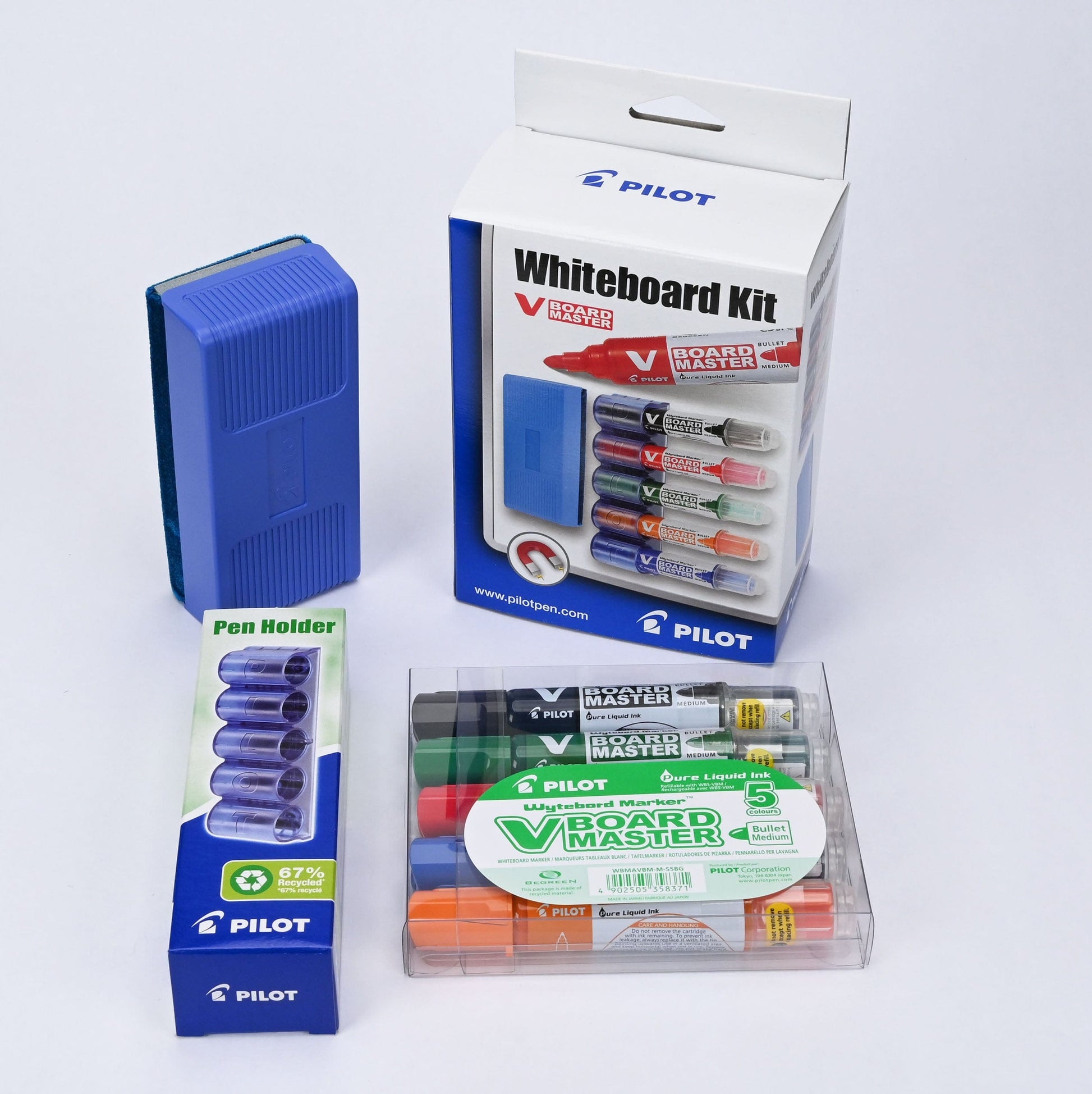 Pilot Whiteboard tilbehør Pilot Whiteboard start kit