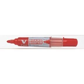 Pilot Whiteboard marker Rød Pilots whiteboard marker V-Board BG rund 2,3mm