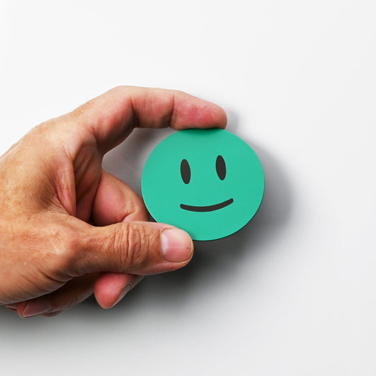 Legamaster Magnetplade Smiley magnet flad 6 cm